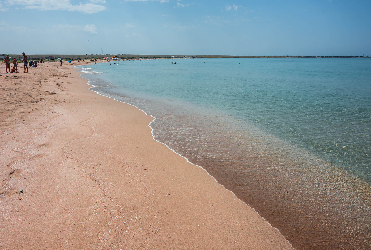 Песчаные пляжи Крыма
