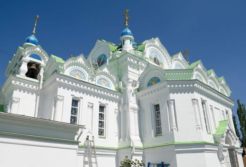 Церковь Святой Екатерины в Феодосии вид