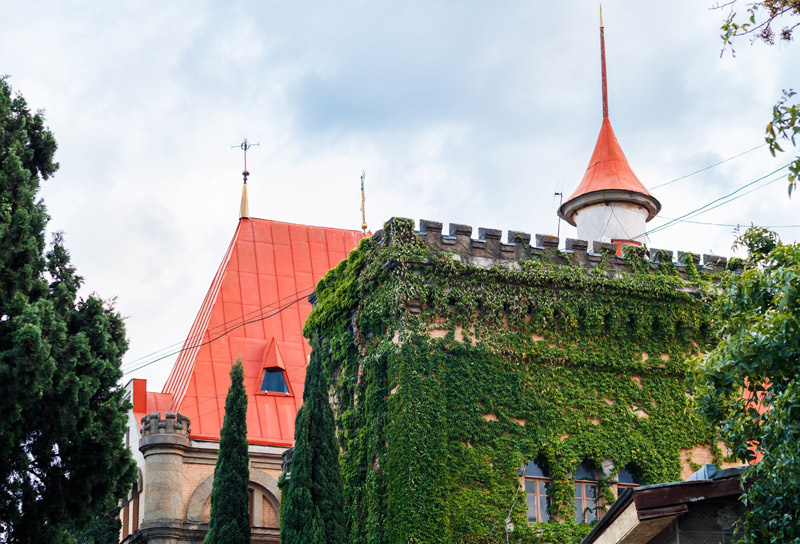 Дворец княгини Гагариной в Утесе Крым