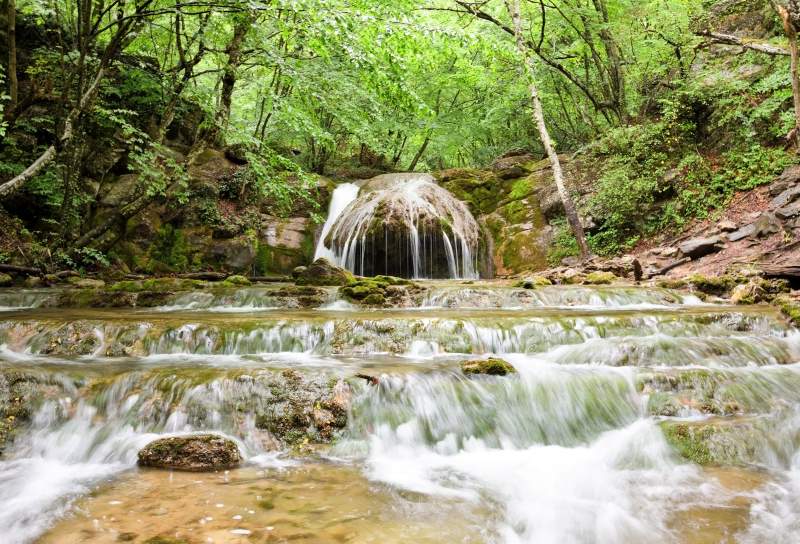 Водопад Джур Джур в Крыму