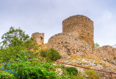 В Балаклаве Генуэзская крепость