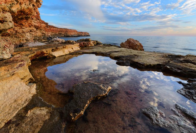 Казачья бухта в Севастополе в Крыму Казачья бухта